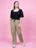 Women's Straight-Leg Relaxed Trousers