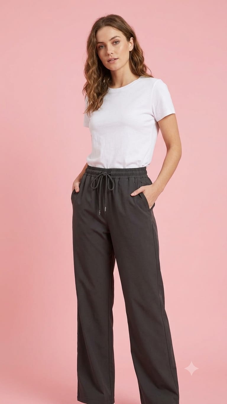 Women's Cotton-Blend Daily Cargo Pants
