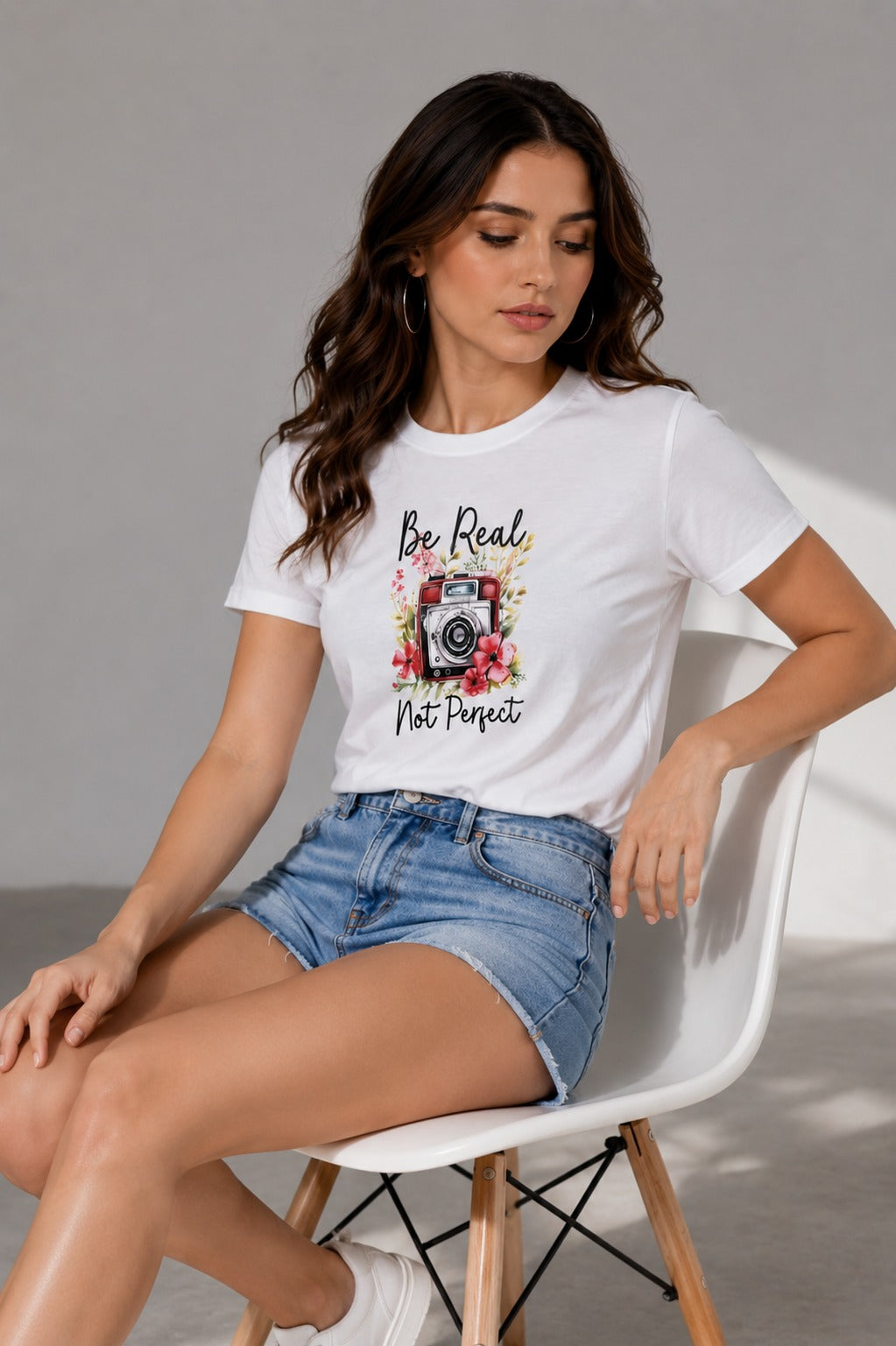 Women's Cotton Graphic Crewneck T-Shirt